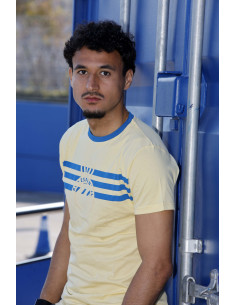 CAMISETA ESCUDO RAYAS