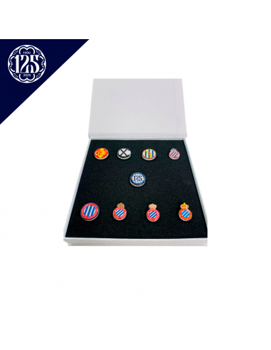 CAJA COLECCIÓN DE PINS 125 ANIVERSARIO