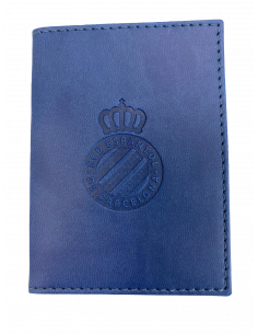 NAVY SHIELD CARD HOLDER