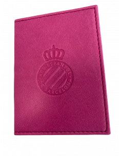 PORTA CARNET ROSA ESCUDO