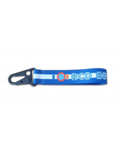 LLAVERO LANYARD RCD ESPANYOL ESCUDO
