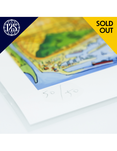 LITOGRAFIA COMMEMORATIVA 125È...