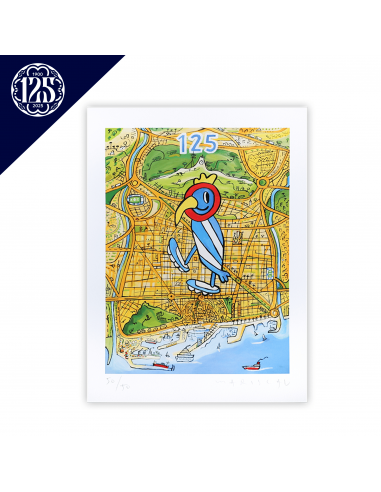 LITHOGRAPH REPRODUCTION 125TH...