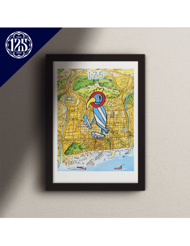 LITHOGRAPH REPRODUCTION 125TH...