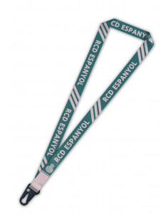 LANYARD VERDE Y ROSA