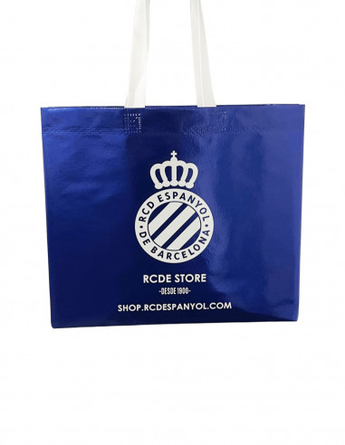 SMALL METALLIC BLUE BAG