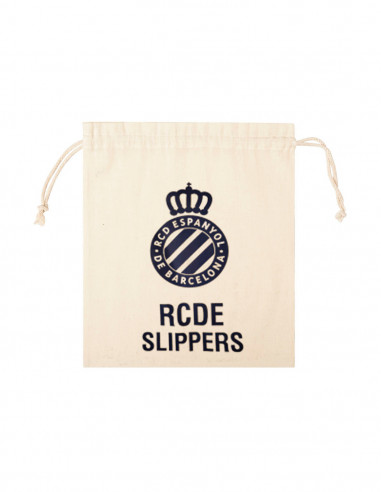 EMBROIDERED CREST SLIPPERS 42-44