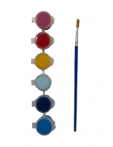 FIGURAS DE YESO CON PINTURAS