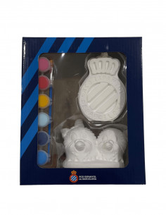 FIGURAS DE YESO CON PINTURAS