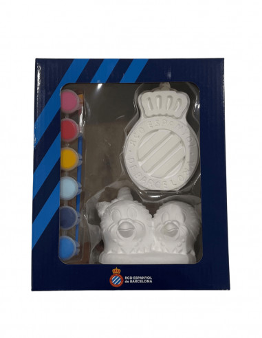 FIGURAS DE YESO CON PINTURAS