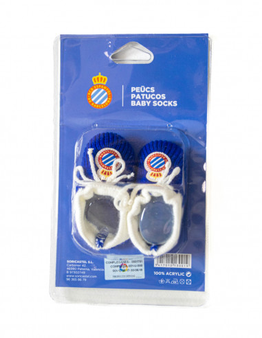 BABY BOOTIES WITH CREST