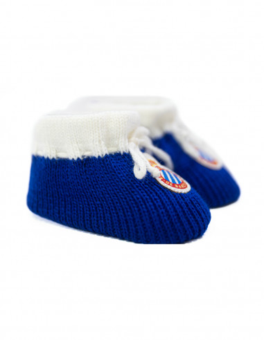 BABY BOOTIES WITH CREST