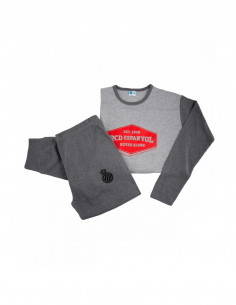 PIJAMA GRIS INFANTIL