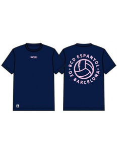 CAMISETA CON BALÓN ROSA EN...