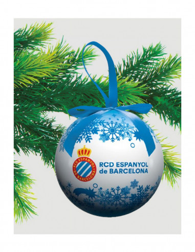 BOLA DE NAVIDAD BLANCA