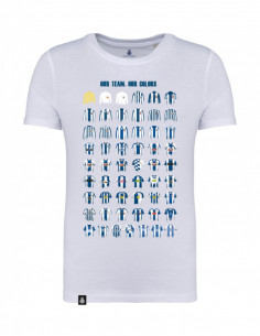 CAMISETA BLANCA OUR TEAM,...