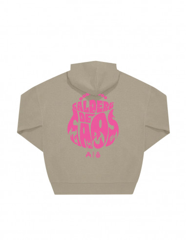 SUDADERA DISEÑO ROSA - CALDERÓ DE CAOS