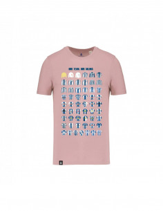 CAMISETA ROSA OUR TEAM, OUR...