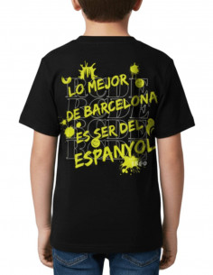 SAMARRETA NEGRE FLUOR INFANTIL