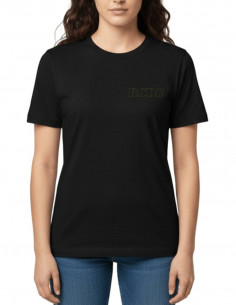T-SHIRT FLUOR BLACK ADULT 2