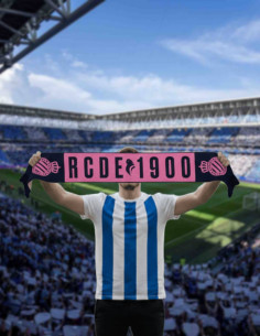 BUFANDA RCDE 1900 ROSA 2
