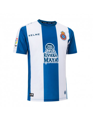 Jornada 11: Saint Etienne - RCD Espanyol Camiseta-1%C2%AA-equipaci%C3%B3n-rcd-espanyol-2018-19