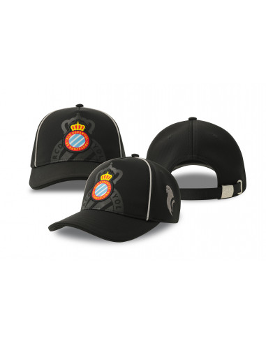 BLACK SHIELD CAP PERICO